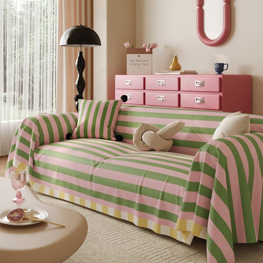 Housse de Canapé Candy Stripe | Collection Dopamine Chic