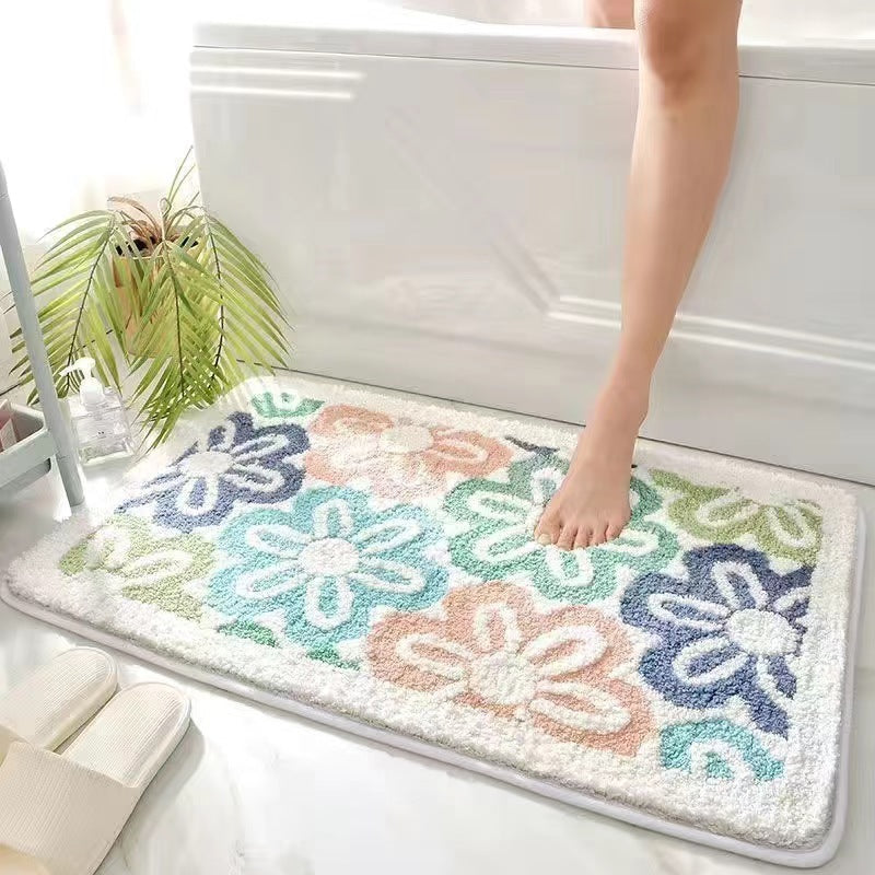 Tapis de Bain Vibrants | Collection de Motifs & Couleurs Exclusifs