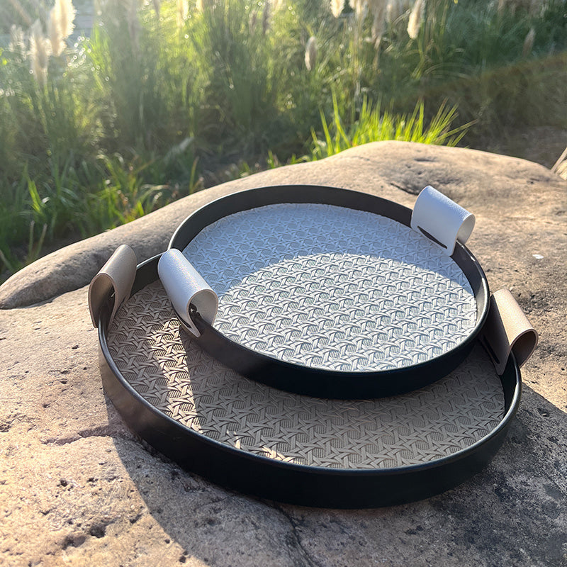 Plateau cannage rond | Intemporel