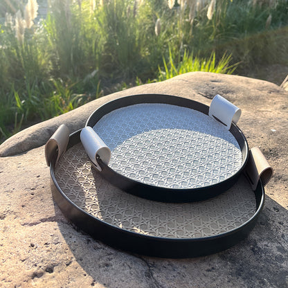 Plateau cannage rond | Intemporel