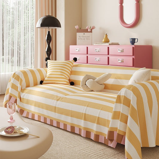 Housse de Canapé Candy Stripe | Collection Dopamine Chic