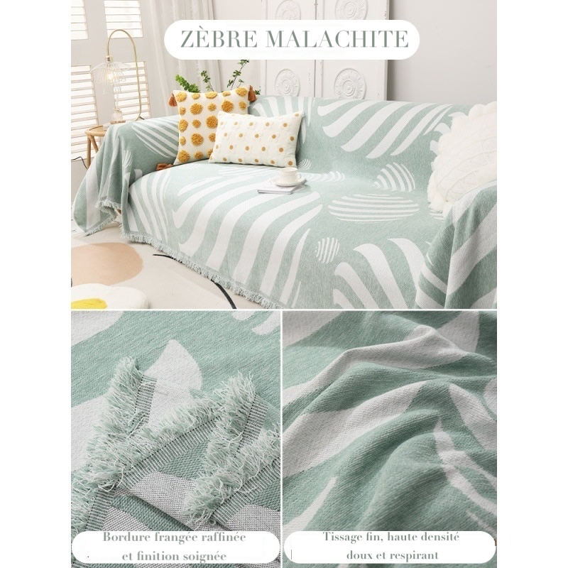 Housse de Canapé "Zebra Wild" | Édition Dopamine Art