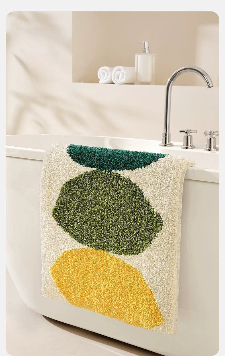 Tapis de Bain Vibrants | Collection de Motifs & Couleurs Exclusifs