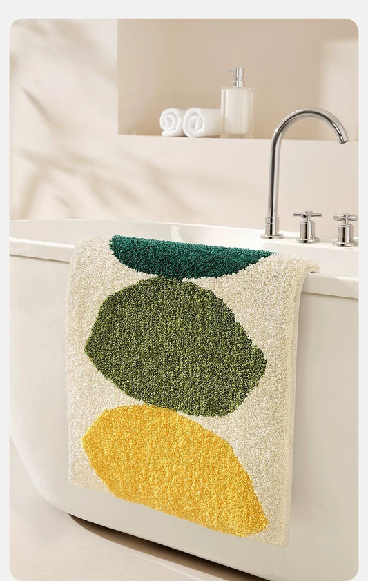 Tapis de Bain Vibrants | Collection de Motifs & Couleurs Exclusifs