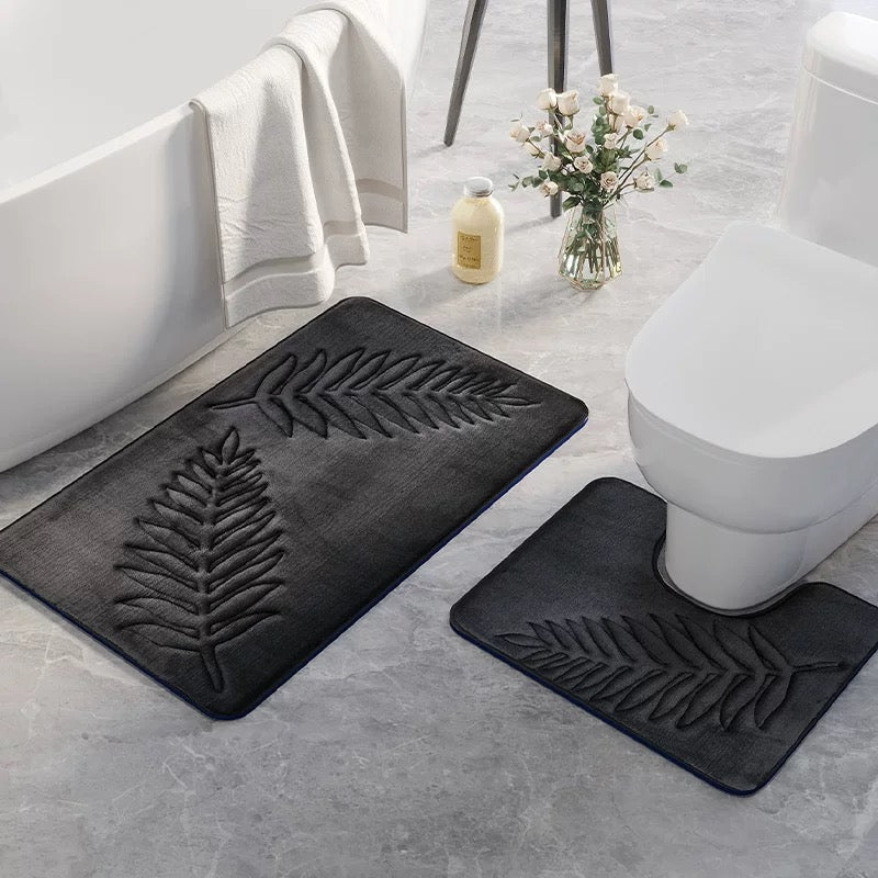 Tapis de Bain Botanique | Confortable & Élégant