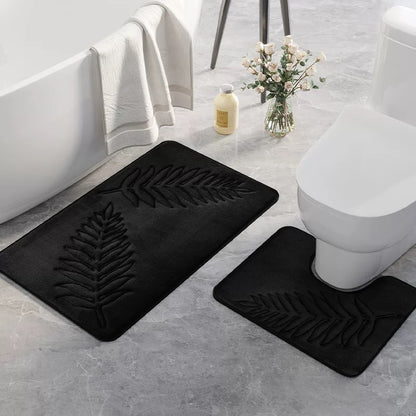 Tapis de Bain Botanique | Confortable & Élégant