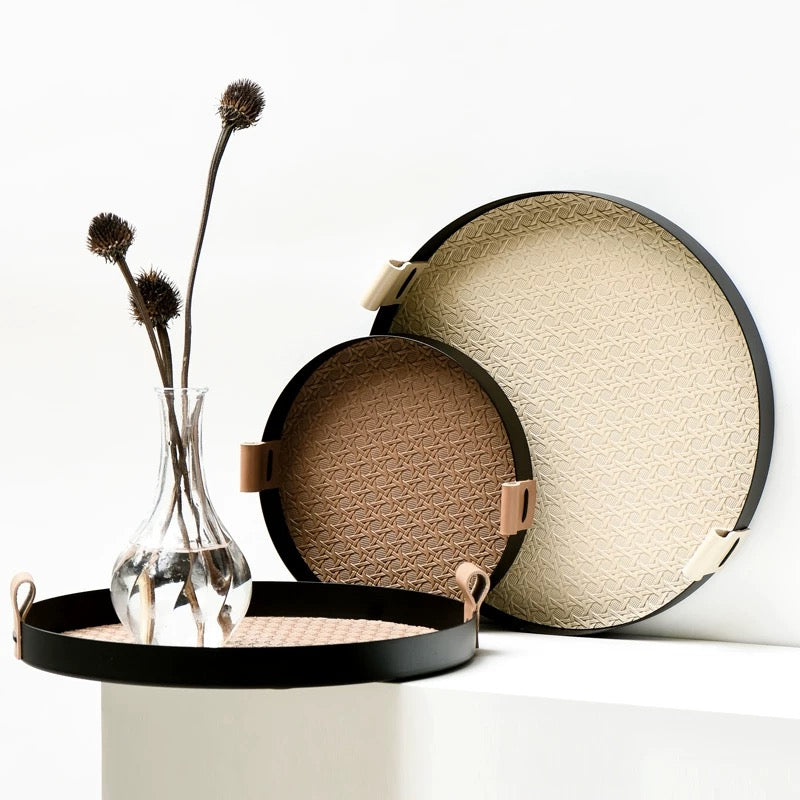 Plateau cannage rond | Intemporel