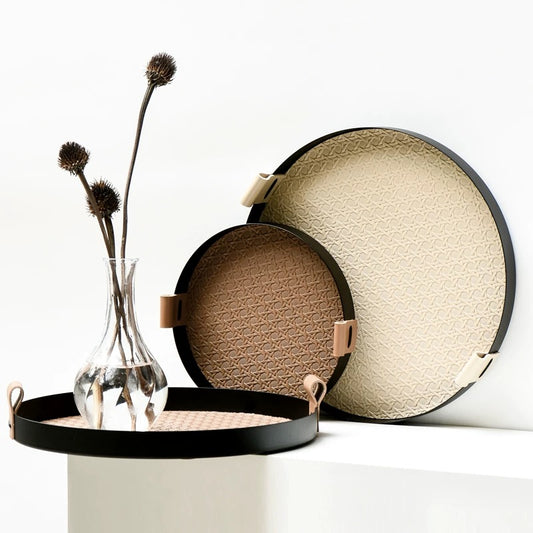 Plateau cannage rond | Intemporel