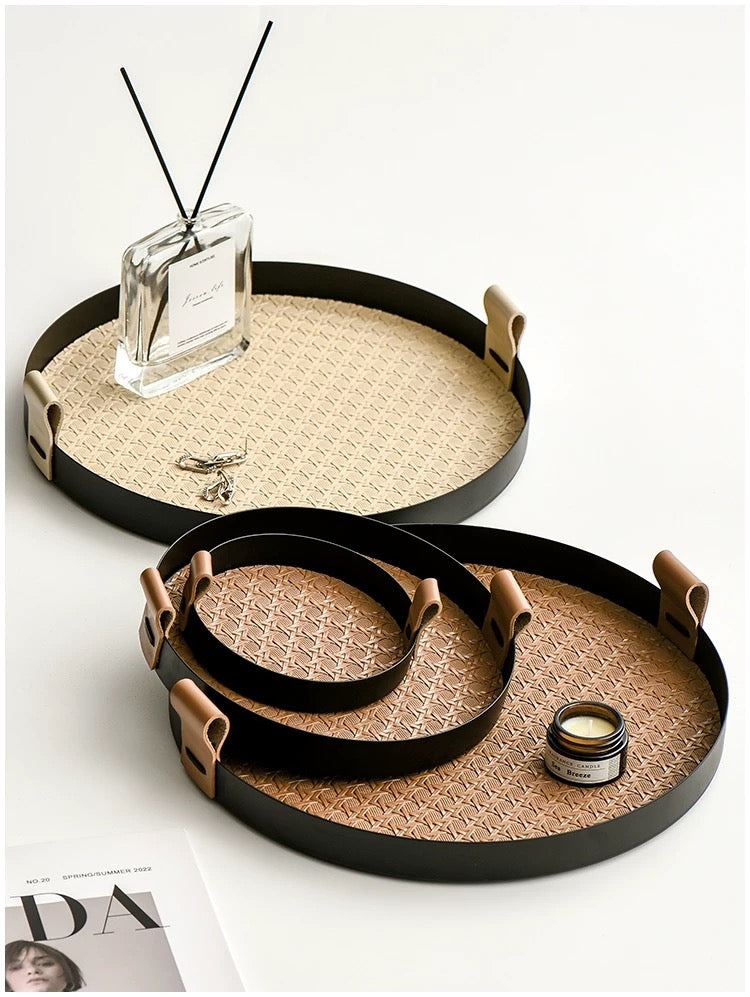 Plateau cannage rond | Intemporel