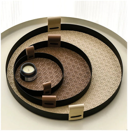 Plateau cannage rond | Intemporel
