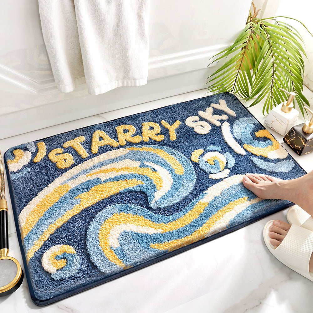 Tapis de Bain Vibrants | Collection de Motifs & Couleurs Exclusifs