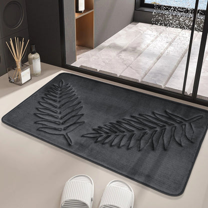 Tapis de Bain Botanique | Confortable & Élégant