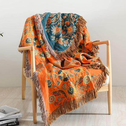 Plaid Floral Bohème | Intemporel
