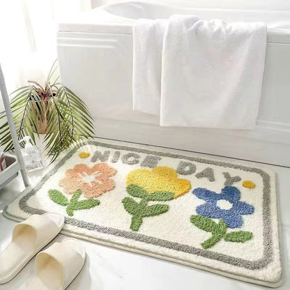 Tapis de Bain Vibrants | Collection de Motifs & Couleurs Exclusifs