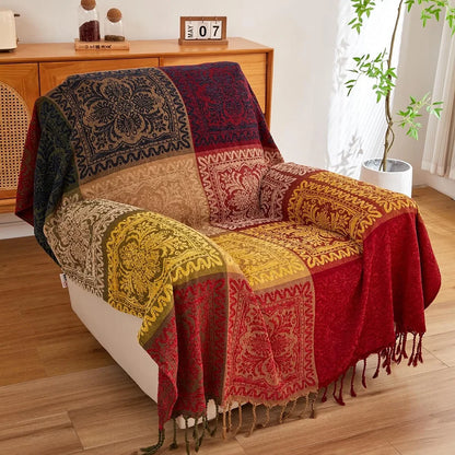 Plaid Bohème | Ethnique en Chenille
