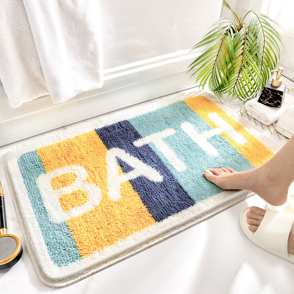 Tapis de Bain Vibrants | Collection de Motifs & Couleurs Exclusifs