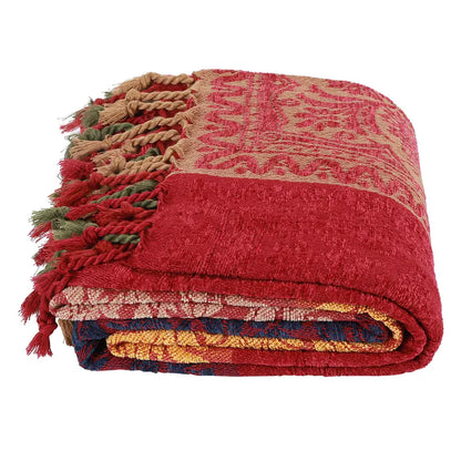 Plaid Bohème | Ethnique en Chenille