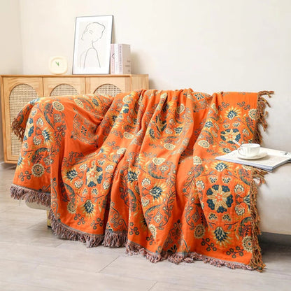 Plaid Floral Bohème | Intemporel
