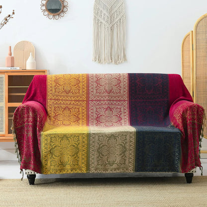 Plaid Bohème | Ethnique en Chenille