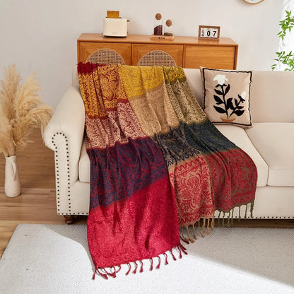 Plaid Bohème | Ethnique en Chenille
