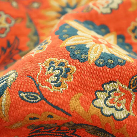 Plaid Floral Bohème | Intemporel