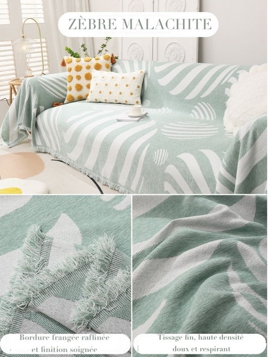 Housse de Canapé "Zebra Wild" | Édition Dopamine Art